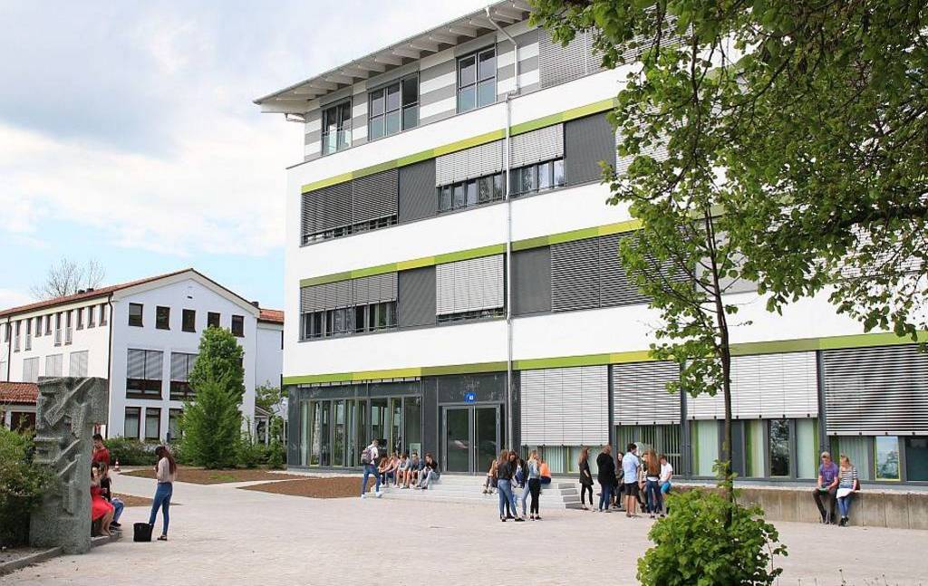 Pausenhof der FOS Bad Wörishofen